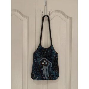 Vintage beaded shoulder bag